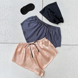 DEEPLOVE-pantalones cortos finos con cordones para <span class=keywords><strong>mujer</strong></span>, de seda suave, antideslumbrantes, de seguridad, para el hogar, Verano - Product Image 6