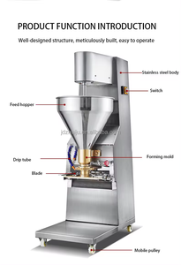 Boulette de viande de <span class=keywords><strong>port</strong></span> de boeuf de <span class=keywords><strong>poisson</strong></span> faisant <span class=keywords><strong>la</strong></span> machine HJ-B280 - Product Image 2