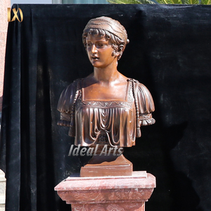 Busto de Hércules de Bronce de Alta Calidad, <span class=keywords><strong>Escultura</strong></span> de Mitología <span class=keywords><strong>Griega</strong></span> Romana para Decoración de Jardín Interior y Exterior - Product Image 6