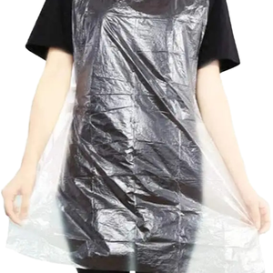 Delantal Desechable sin Mangas Modelo 008, de Polietileno, Grueso, para Uso Comercial, Impermeable, Resistente al Aceite, Ligero, Venta al Por Mayor - Product Image 1