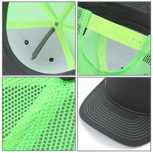 Custom Richardson 112FP Five-Panel Summer Breathable Baseball Cap Slightly Curved Visor Sun-Protection Mesh Trucker <b>Hat</b> - Product Image 3