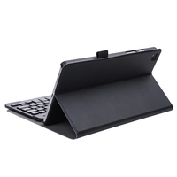 A220 Dapat Dilepas untuk Samsung Galaxy Tab A7 Lite 8.7 T220 / T225 Dengan Penyangga Tali Elastis Keyboard Nirkabel Penutup Tablet Kulit