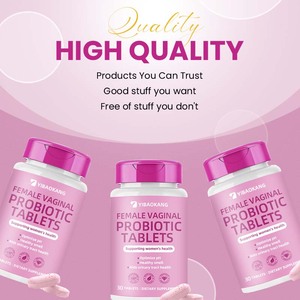 BIO Tract 3 Billion Colony Units Probióticos femeninos Mezcla <span class=keywords><strong>de</strong></span> prebióticos Suplemento enzimático para la salud <span class=keywords><strong>de</strong></span> las mujeres Equilibrio del pH <span class=keywords><strong>Olor</strong></span> - Product Image 5