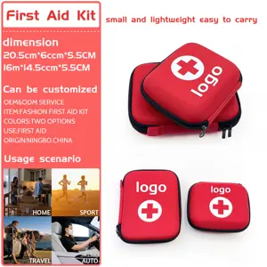 Factory Custom Mini Eva Erste-Hilfe-Kit Box Wasserdichtes kleines medizinisches Erste-Hilfe-Kit für zu Hause im Freien