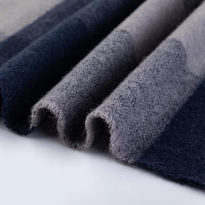 לבדוק צעיף הודי הצמר עבור גברים ונשים 30% צמר 70% מטפחת שמיכת במבוק - Product Image 4