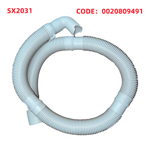 Tuyau de vidange pour machine à laver Haier SX2031 0020809491, accessoire en plastique durable pour pièces d'appareils de lavage - Product Image 5