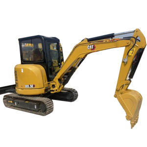 Excavatrice d'occasion japonaise version premium 3ton Machinery Mini Excavadora CAT303.5E Hydraulique sur chenilles avec lame - Product Image 1