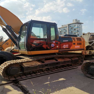 Excavadora de cadenas usada 325D/330C 325DL 325D con cucharón de 1.6m, motor Isuzu, 1 año de garantía y alta potencia de excavación en venta - Product Image 5