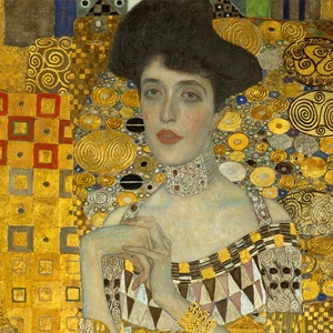<span class=keywords><strong>Reproduction</strong></span> <span class=keywords><strong>de</strong></span> la peinture à l'huile Micro Spray 'Frau Bauer' <span class=keywords><strong>de</strong></span> Gustav <span class=keywords><strong>Klimt</strong></span>, qualité collection muséale, art abstrait, toile écologique Giclée - Product Image 3