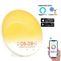 Lampe LED intelligente pour le réveil, avec contrôle tactile, pour la chambre des enfants et des bébés.