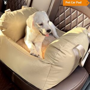 DO Modern Co-Pilot Siège de sécurité pour <span class=keywords><strong>chien</strong></span>, style carré robuste, sacoche de transport pour extérieur, amovible, lavable, durable, avec coussin de <span class=keywords><strong>voiture</strong></span>, emballage carton - Product Image 4