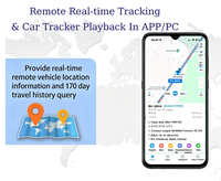 Traceur GPS 2G pour Camion Voiture Moto Véhicule, Dispositif de Suivi en Temps Réel GT06