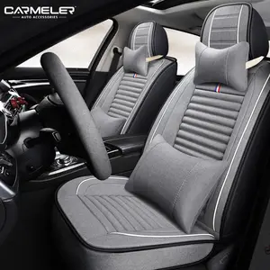 Carmeler Auto Seat Covers Universele Auto Interieur Accessoires Decoratie Lederen Sport Autostoel Hoes Full Seat Cover Kussen