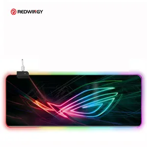 Günstiger Preis Benutzer definierte RGB-Mauspad extra großes Mauspad Rutsch feste Gummi basis xxxl Mauspad Für Laptop-Computer-Spiel liebhaber