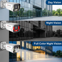 Caméra IP PoE 4MP 2K 25fps Détection de véhicule IA Capture Détection humaine Vidéosurveillance Sécurité Caméras CCTV Système Extérieur
