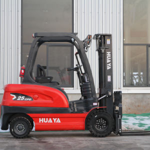 工場直販輸出 電動フォークリフト 1 2 2.5 3 3.5トン 高揚程 リチウム電池 快適 安価 フォークリフト価格 - Product Image 1