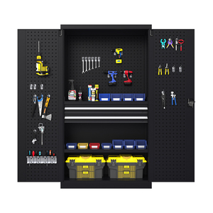 Steel <strong>Garage</strong> Cabinets with Drawers for Workshop Storage-OEM Customizable Modular Tool <strong>Cupboard</strong> - Product Image 1