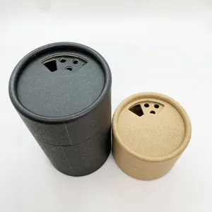 Bán buôn phân hủy sinh học Shaker tông Container 3g 5g bột bao bì Jar giấy ống với sifter