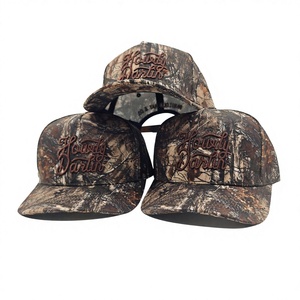 Gorra de Béisbol de Camuflaje Personalizada OEM de Calidad Premium con Logotipo Bordado, MOQ Bajo, Fabricación Profesional, Marca Personalizada - Product Image 1