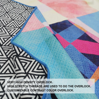 Kids Wholesale Polyester Microfiber Printed Personalized Everyday Use Beach Towels Quick Dry Large Anti Sand Free