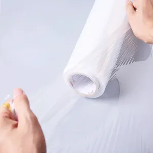 18" X 1500Ft Stretch Film 4 Rolls Per Case Hand <b>Plastic</b> Film High Quality <b>Shrink</b> Wrap Roll - Product Image 4