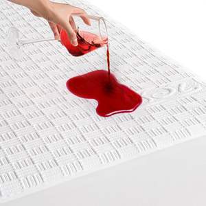 Protecteur de matelas imperméable en rayonne de bambou - Respirant, rafraîchissant, doux, poche profonde, housse de matelas lavable en machine - Product Image 1