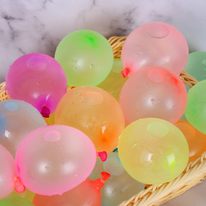 Ballons à eau automatiques ronds, couleurs mates, en émulsion, pour jeux aquatiques en extérieur, jouet d'été pour enfants - Product Image 2