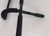 Barre de traction pliable et réglable en acier, directement de l'usine, pour entraînement du haut du corps à domicile, musculation, fitness, portable