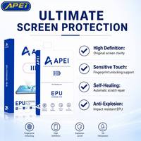 Film de protection d'écran ultra-résistant, flexible, hybride 2.5D, dureté 7H, ultra-fin, hydrogel, anti-espion, HD, transparent