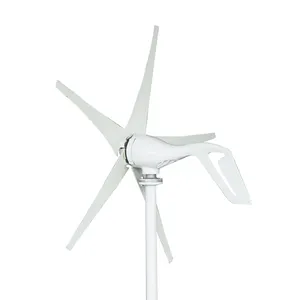 100W/200W/300W/400W éolienne légère 12V/24V éolienne à arbre horizontal 3 pales éolienne générateur pour ferme à la maison