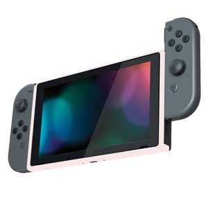 เคสเปลี่ยนหน้ากากสีชมพู DIY สำหรับ Nintendo Switch พร้อมปุ่มปรับระดับเสียงขึ้นลงและปุ่มเปิดปิด - Product Image 5