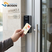 Fabrik-OEM Blanko Dual-Frequenz RFID-Zugangskarte mit Individueller Gestaltung für Industriepark-Mitarbeiter-Eingangskontrolle