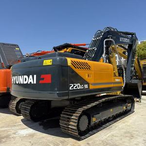 Excavadoras Hyundai 220 Originales de 22 Toneladas, Excavadoras Usadas Hyundai 220lc 220lc-9s de Alta Calidad en Venta - Product Image 1