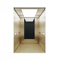 Decorazione di lusso cabina ufficio ascensore per passeggeri per 6 persone