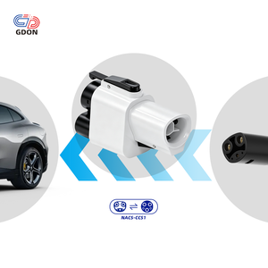 Adaptateur GDON NACS vers GB/T 300A 1000V DC, convertisseur de charge rapide, <span class=keywords><strong>Tesla</strong></span> vers GBT SAE J3400, étanche IP54, pour <span class=keywords><strong>Tesla</strong></span> Model 3 Y S X - Product Image 3