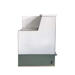 Mostrador de Recepción y Mesa para Equipaje de Madera Moderna Personalizable para Aeropuertos, Hoteles y Escuelas - Product Image 5