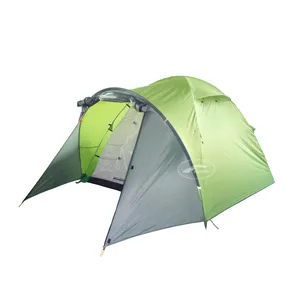 Private Label Two Layer Windproof China Supplier Confortable Eco-Friendly High-End 3-Person Tent with Vestibule