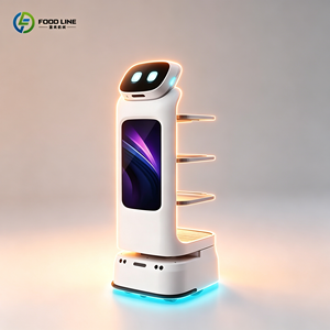 Robot de livraison de nourriture automatique commercial haute capacité et robuste pour la restauration - Product Image 1