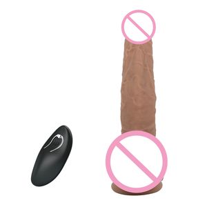 Rotation de poussée télécommande gode vibrateur réaliste pénis <span class=keywords><strong>Gay</strong></span> ventouse masturbateur Couple grosse <span class=keywords><strong>bite</strong></span> pour femmes jouets sexuels - Product Image 3