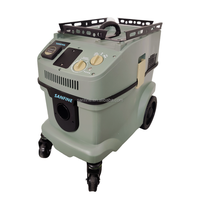 Kit de ponceuse murale portable avec aspirateur, lumière LED, polisseuse à mastic, machine à poncer pour cloisons sèches