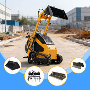 Système d'attache rapide polyvalent pour godet, grappin et tarière, pour applications multiples sur engins de manutention compacte - Product Image 1