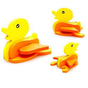 لوح ألغاز <span class=keywords><strong>3D</strong></span> خشبي على شكل حيوانات للأطفال تصميم مخصص بنظام مونتيسوري قطع لعبة ألغاز تعليمية للأولاد والبنات إصنعها بنفسك - Product Image 2