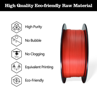 Filament PLA mat Hello3d pour imprimantes 3D FDM, 1,75 mm, 1 kg, 100 % matière vierge, longueur 340 m