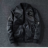 Blouson Bomber Réversible Noir pour Homme, Col Montant, Fermeture Éclair, Doublure Matelassée Diamant, Coupe-Vent, Veste de Baseball Automne, Patchwork