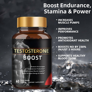 Complément alimentaire pour hommes : Capsules de soutien musculaire et de vitalité masculine – Le choix populaire - Product Image 4