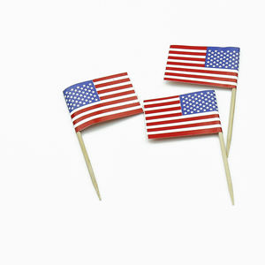 Palillos <span class=keywords><strong>de</strong></span> Bambú Ecológicos al por Mayor con Diseños <span class=keywords><strong>de</strong></span> Dibujos Animados, Palitos Decorativos <span class=keywords><strong>de</strong></span> Madera para Cócteles, Aperitivos, Frutas, Postres y Eventos - Product Image 1