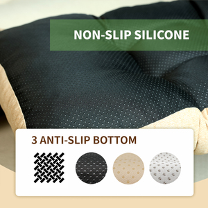 キルティングフォームシートクッション 防水＆取り外し可能なカバー ホームデコレーションソファ用 - Product Image 5