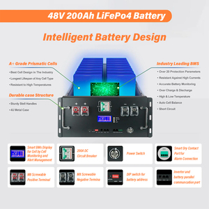 แบตเตอรี่สำรองพลังงานบ้าน SUPCELION 51.2V 100Ah แบบกึ่งโซลิดสเตท 10.24kWH พร้อมระบบจัดการแบตเตอรี่ (BMS) ชาร์จซ้ำได้ รับประกัน 4.0 ปี 5 ปี - Product Image 3