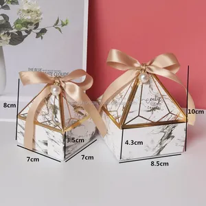 Kreative Papierverpackung Geschenkbox Hochzeit Party Festival Süßigkeiten Gunst Schokolade Schachteln Veranstaltung und Partyzubehör