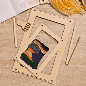 织机套装织机木制织机初学者用织机